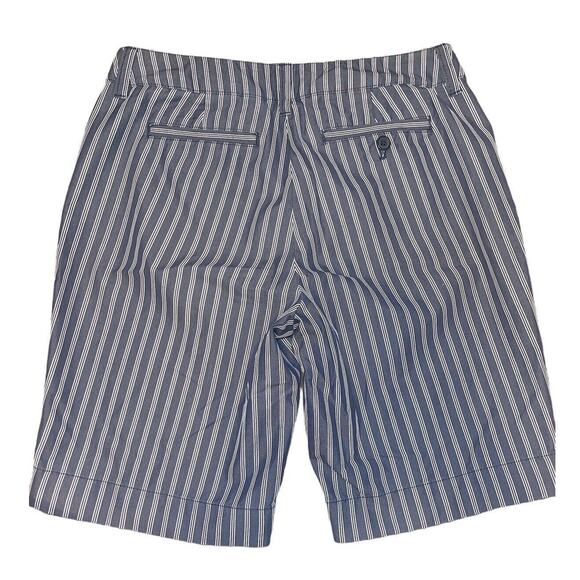 Bermuda Shorts Jones New York Sport Minimalist Sz 6 Petite Blue Flat Front Short - Picture 2 of 5